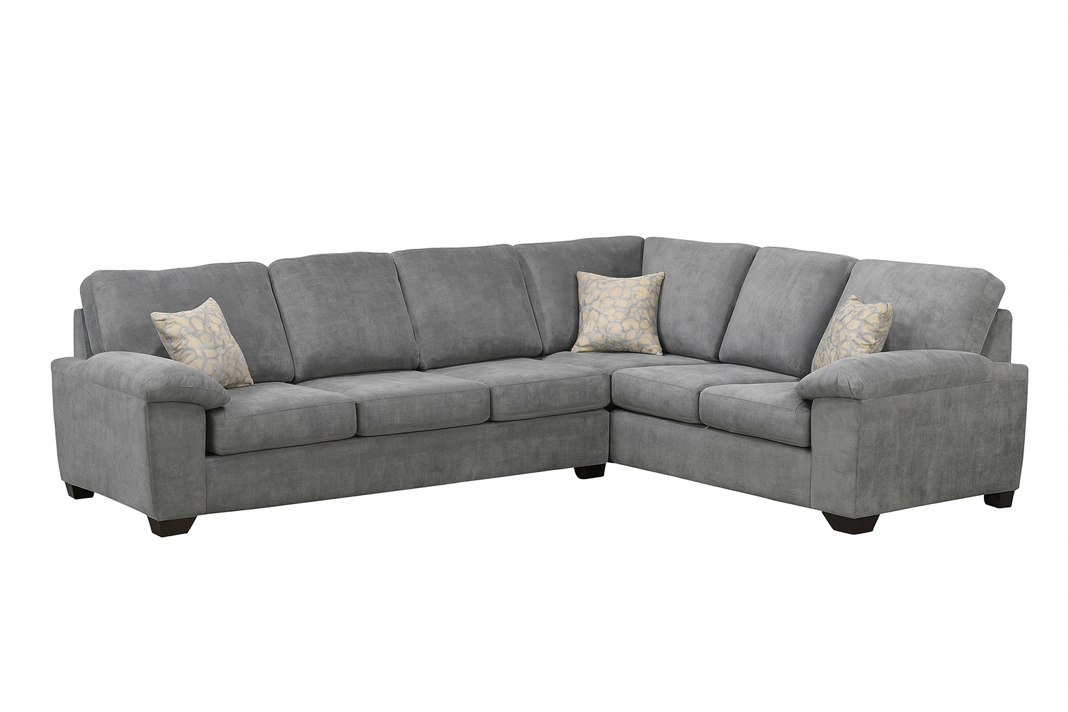 Heather Sectional - Grey