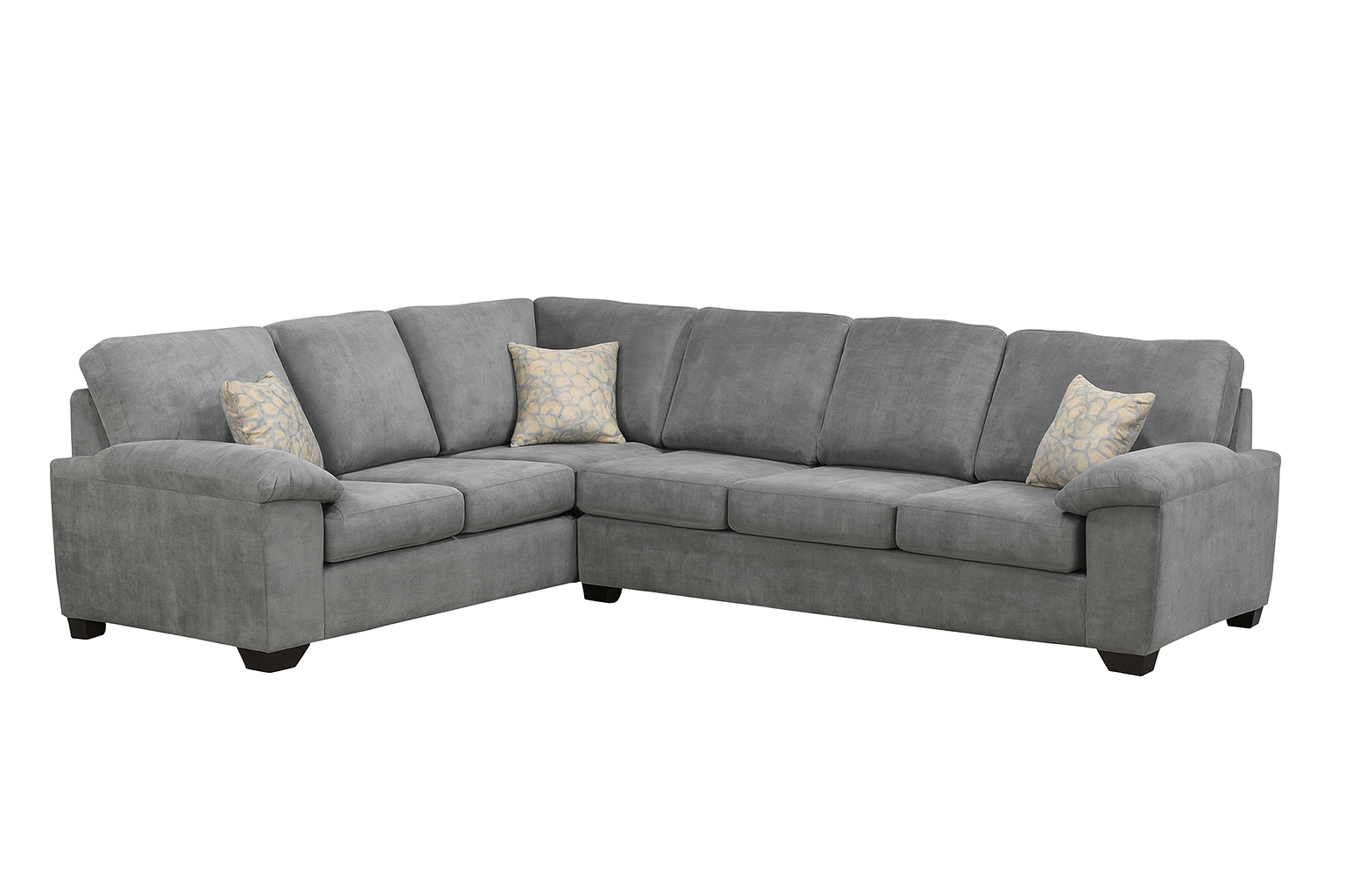 Heather Sectional - Grey