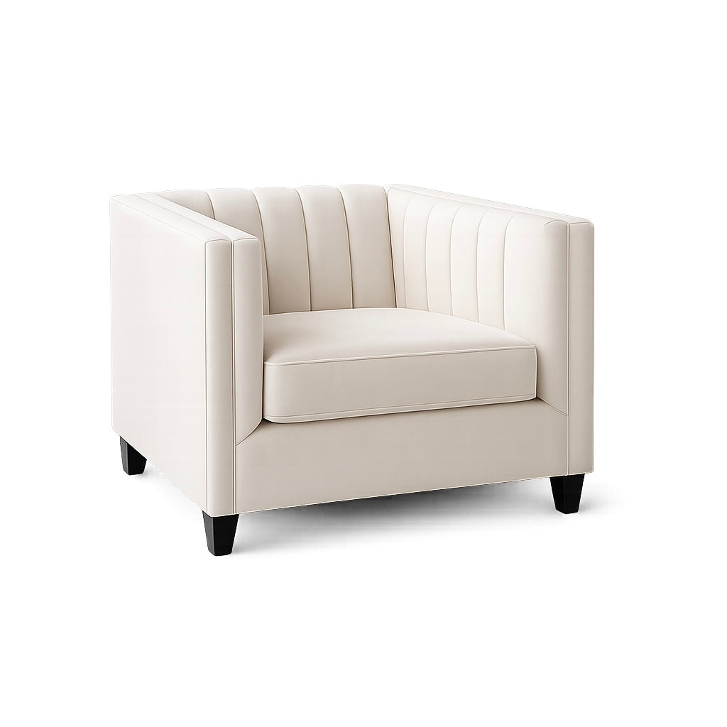 Pickering Chair - Cream Velvet