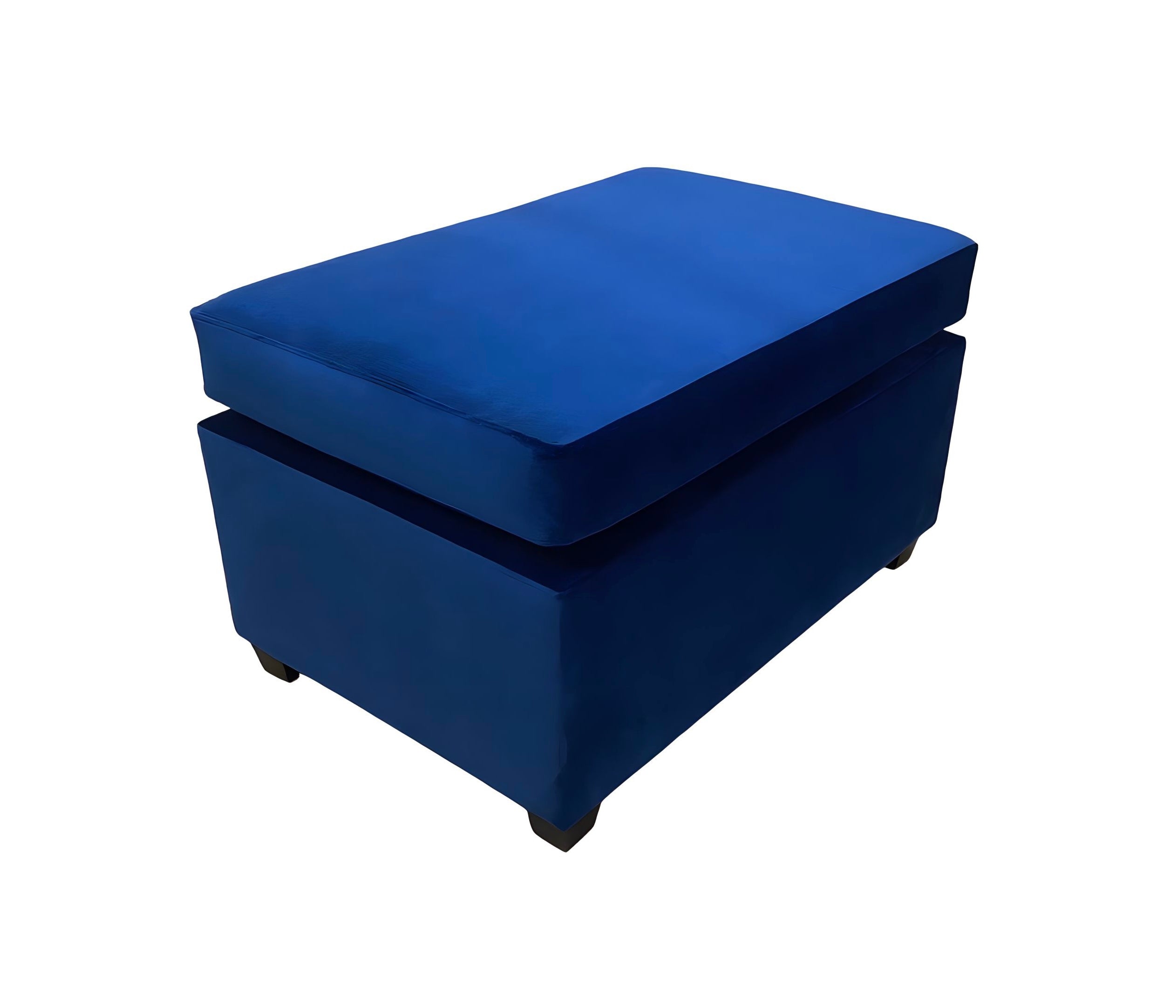 Dixie Pillow Top Ottoman - Midnight Velvet