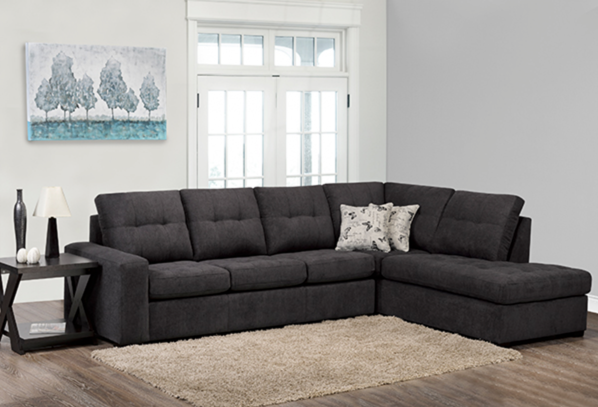 Sunderland Sectional - Dark Grey