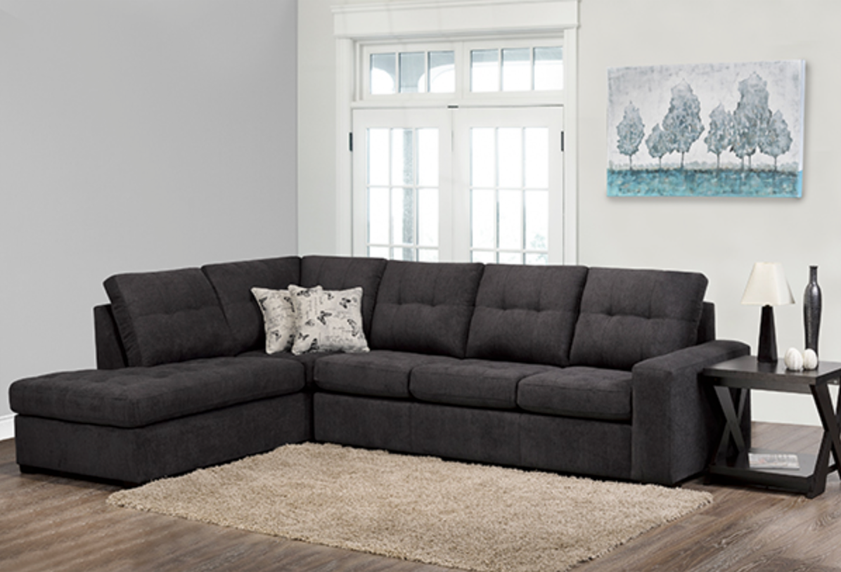 Sunderland Sectional - Dark Grey