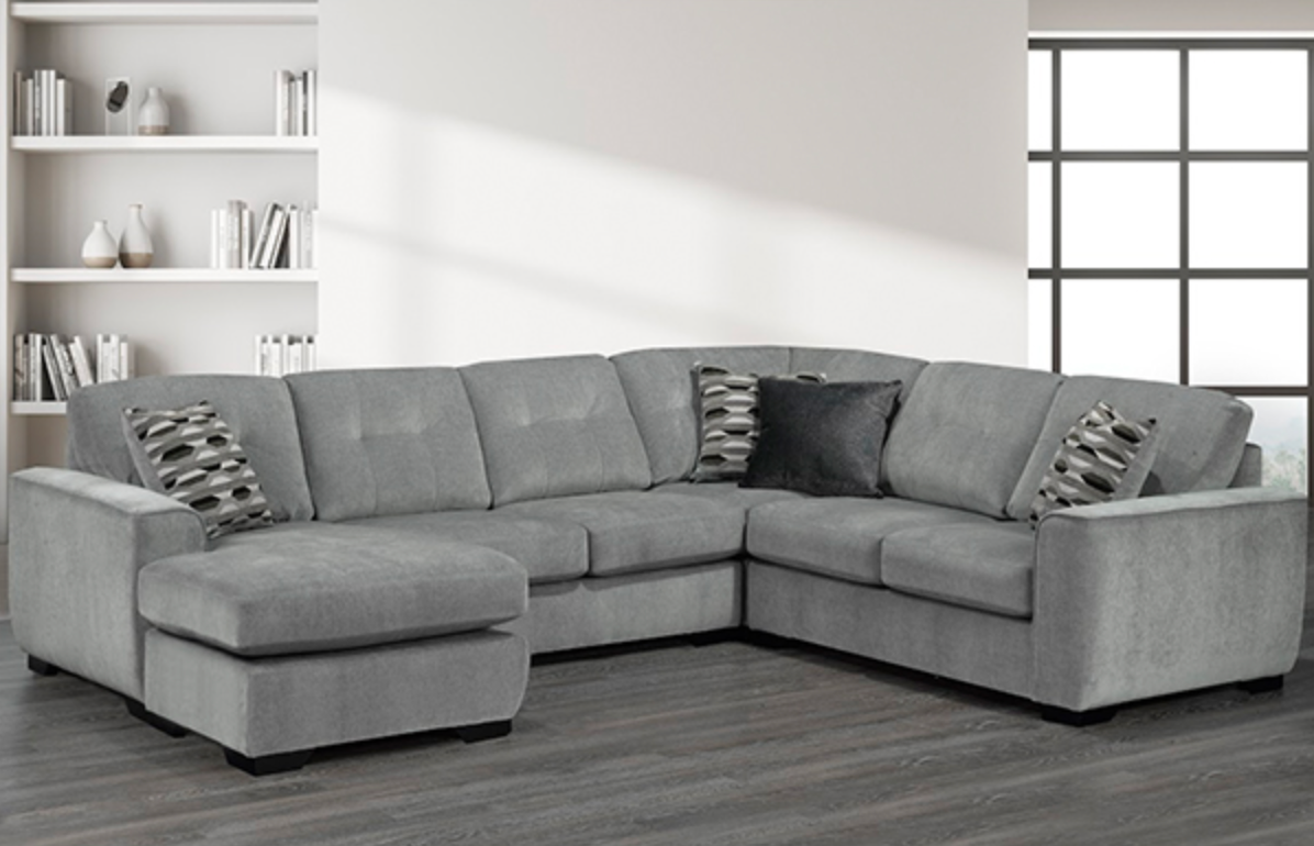 Exeter Sectional - Grey