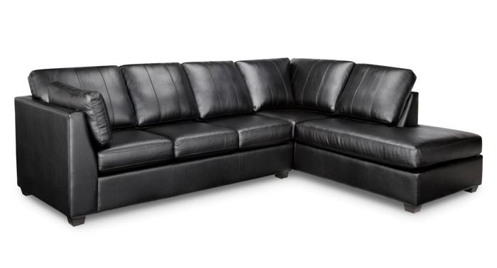 Stanley Sectional - Black - Canadian Furniture