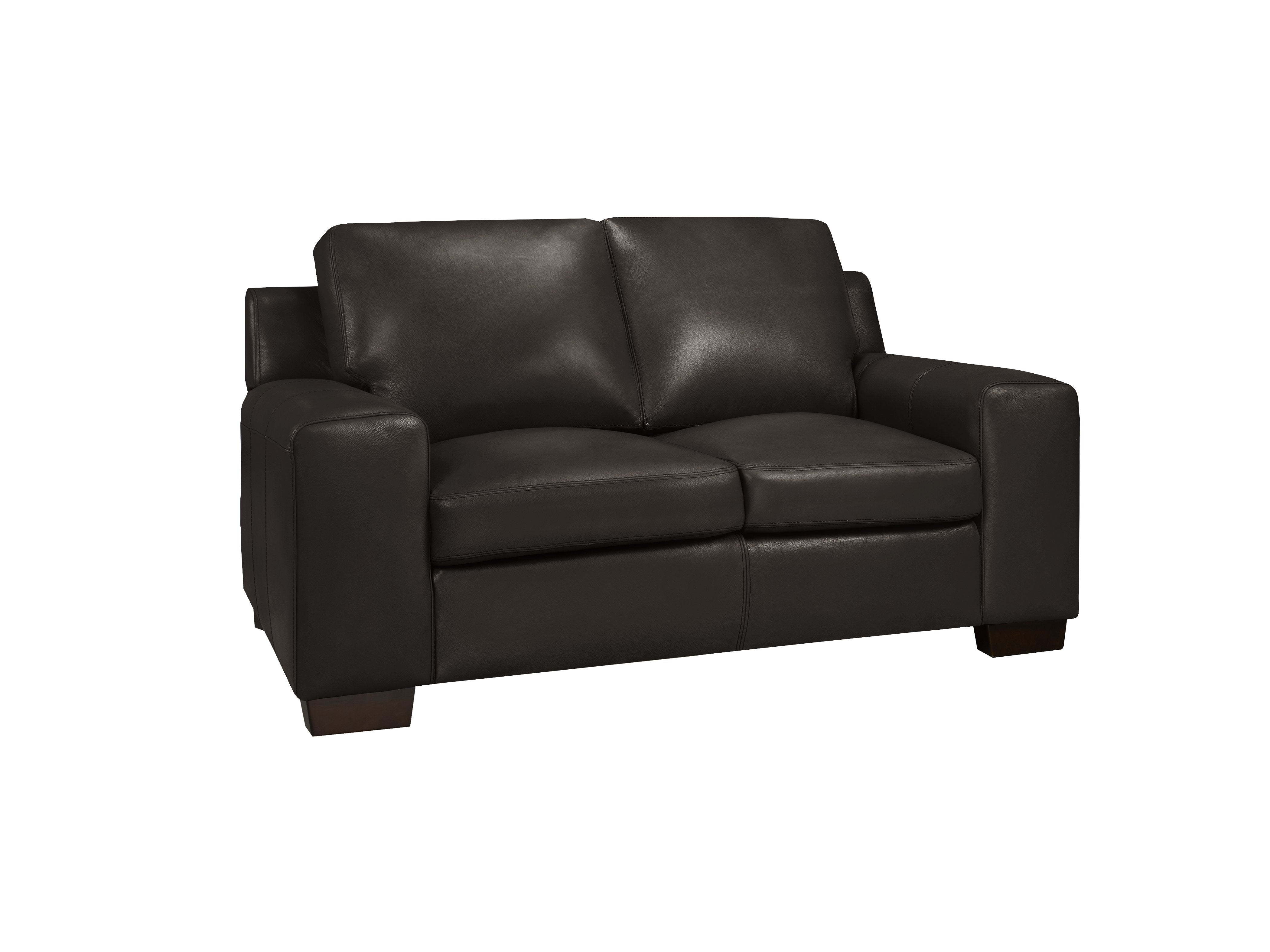 Vernon Sofa Series - Mocha Genuine Leather