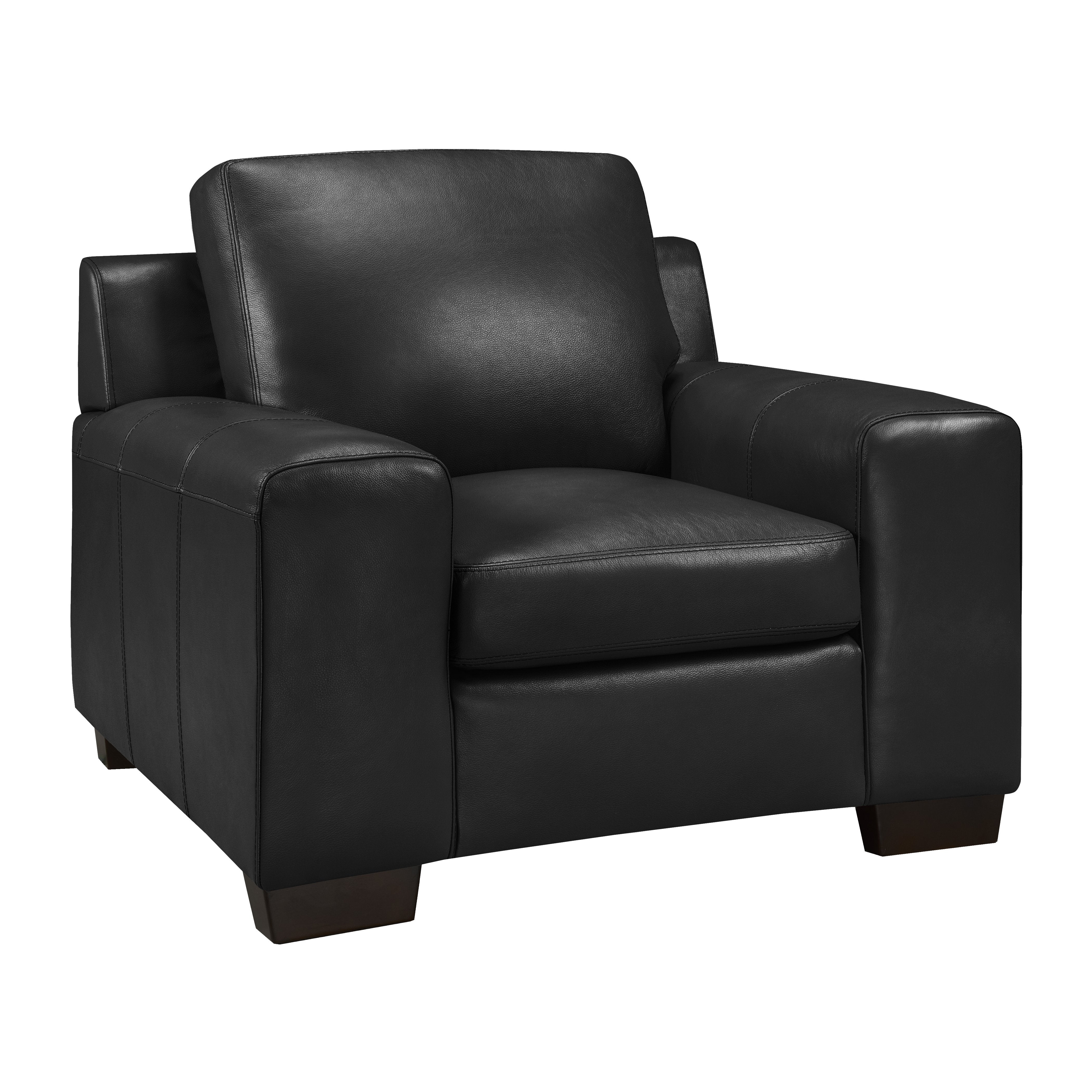 Vernon Chair - Raven Genuine Leather
