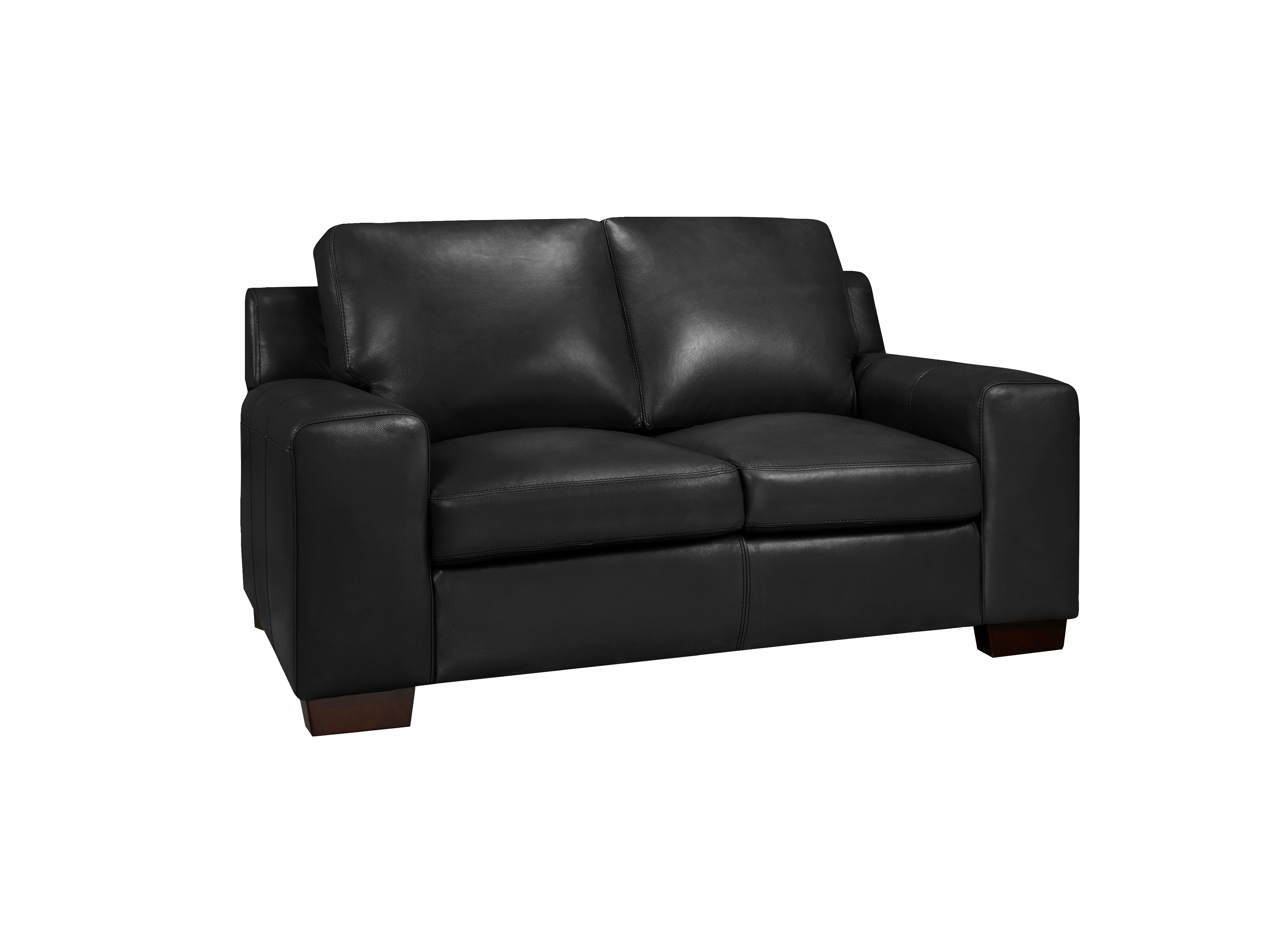 Vernon Sofa Series - Raven Genuine Leather