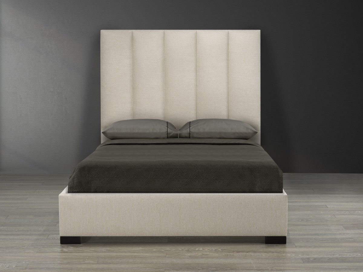 Madeira Platform Bed - Beige