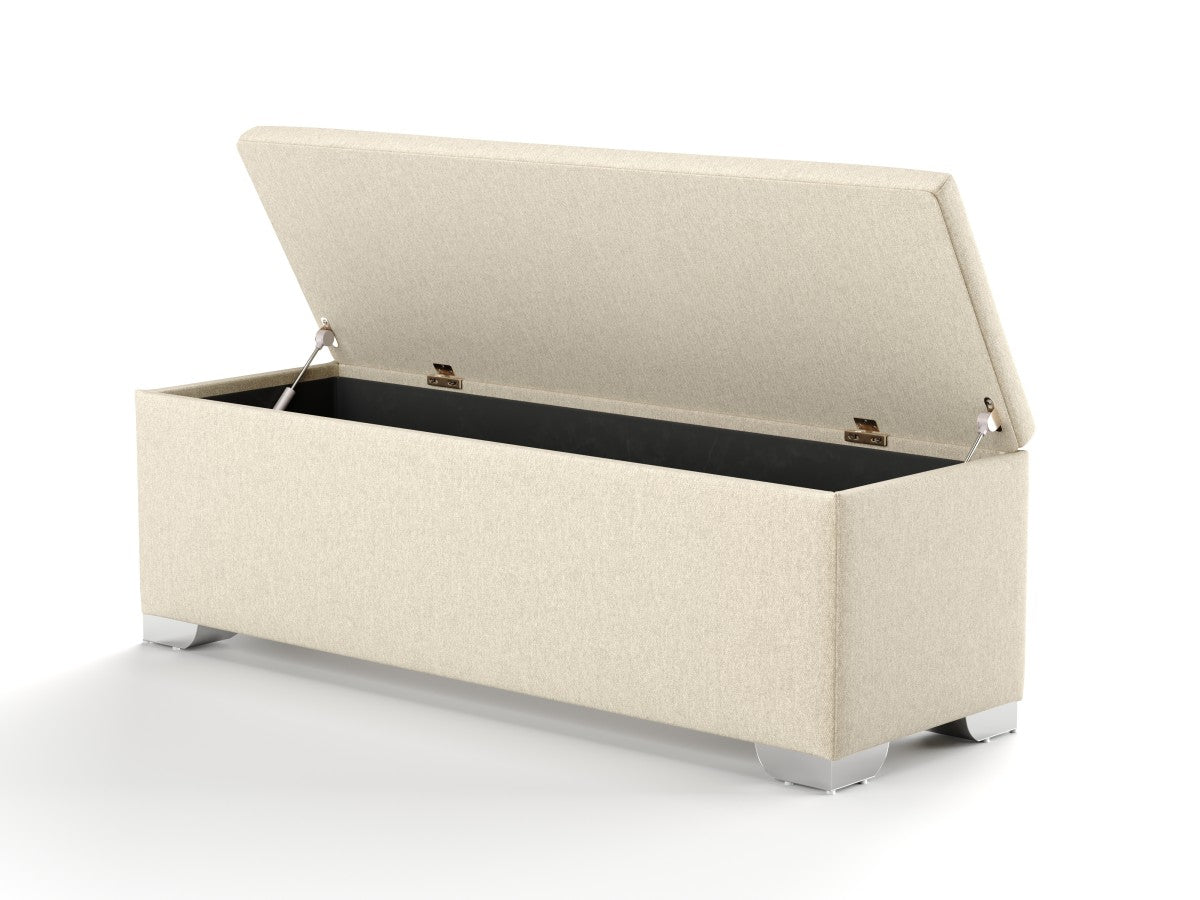 Cambridge Storage Bench - Beige