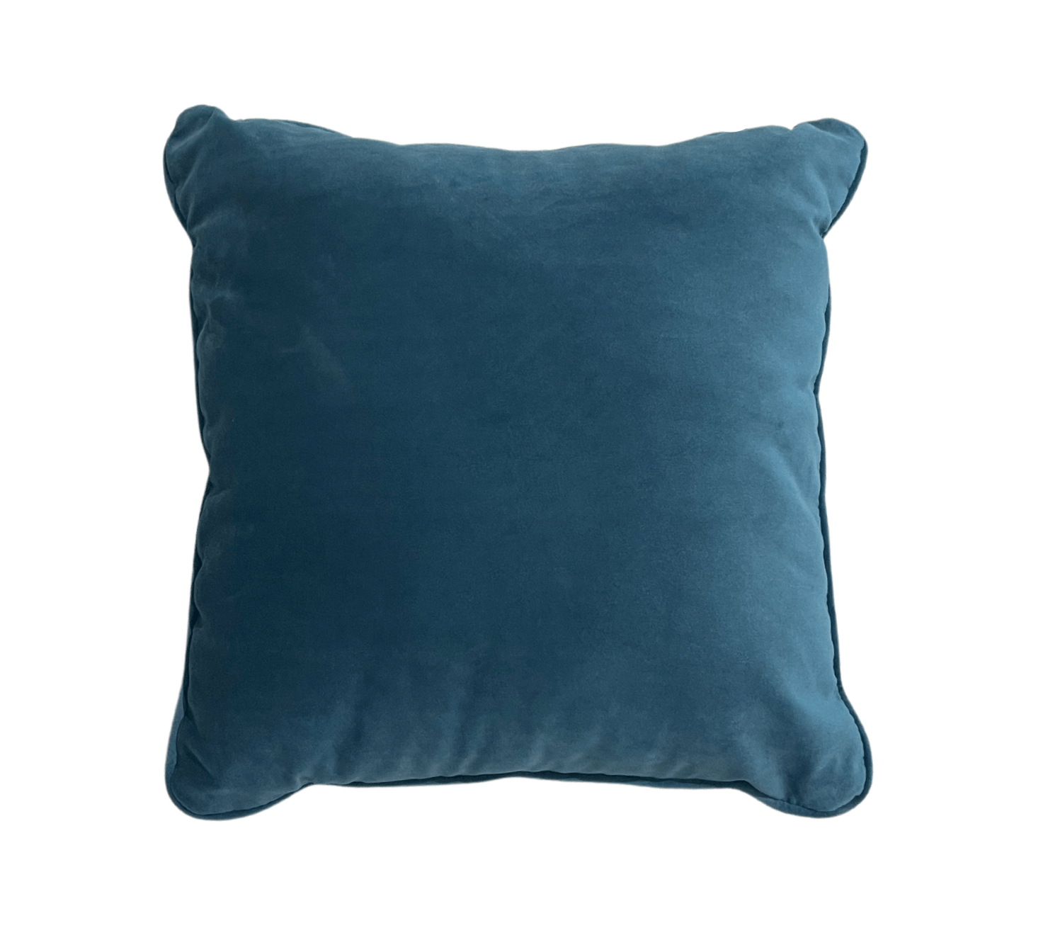 Blue Velvet 18” x 18” Toss Pillows (Set of 2)