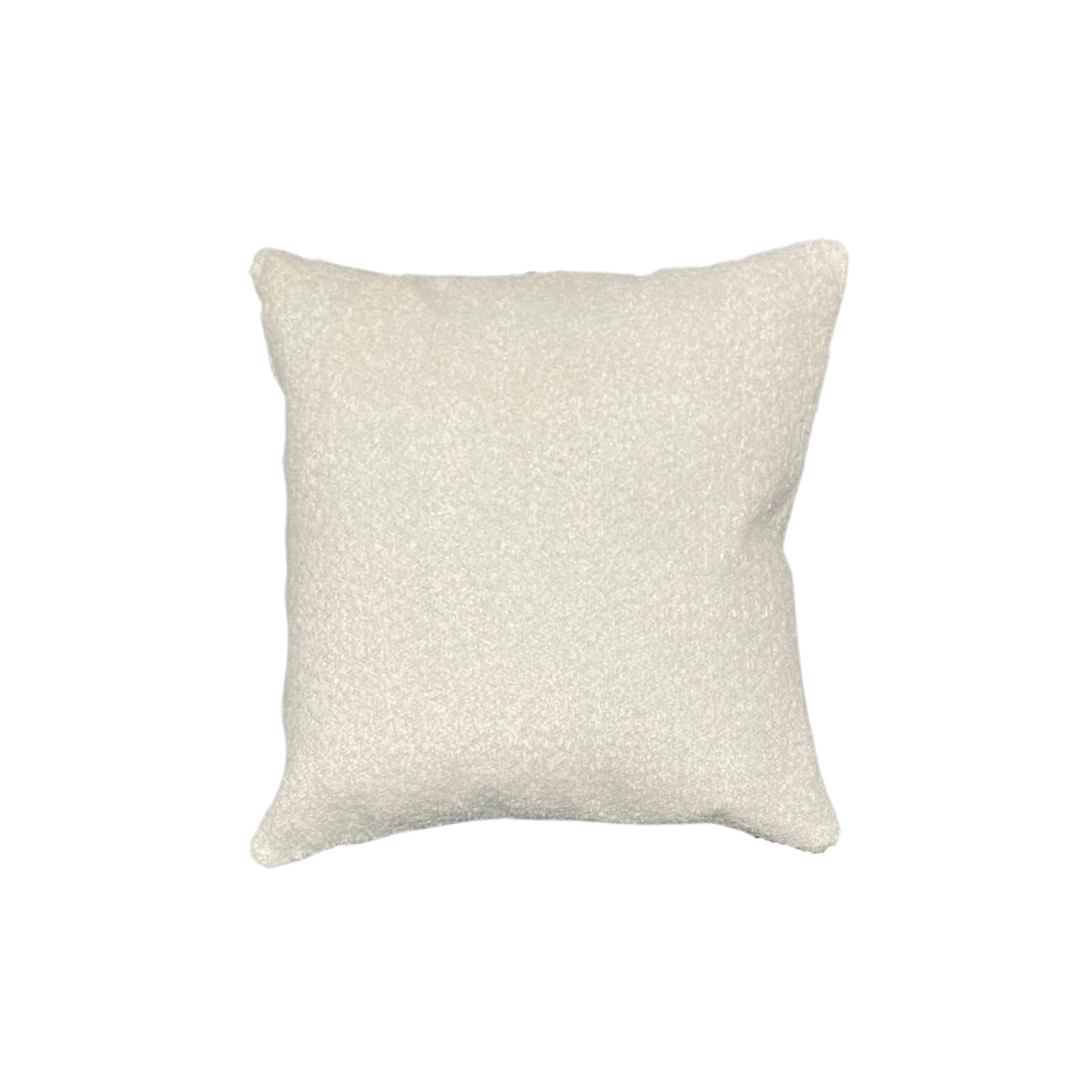 Cream Bouclé 18” x 18” Toss Pillows (Set of 2)