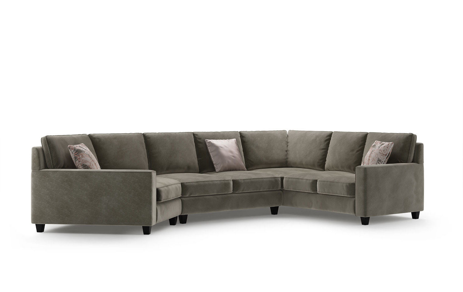 Cartier Sectional - Charcoal