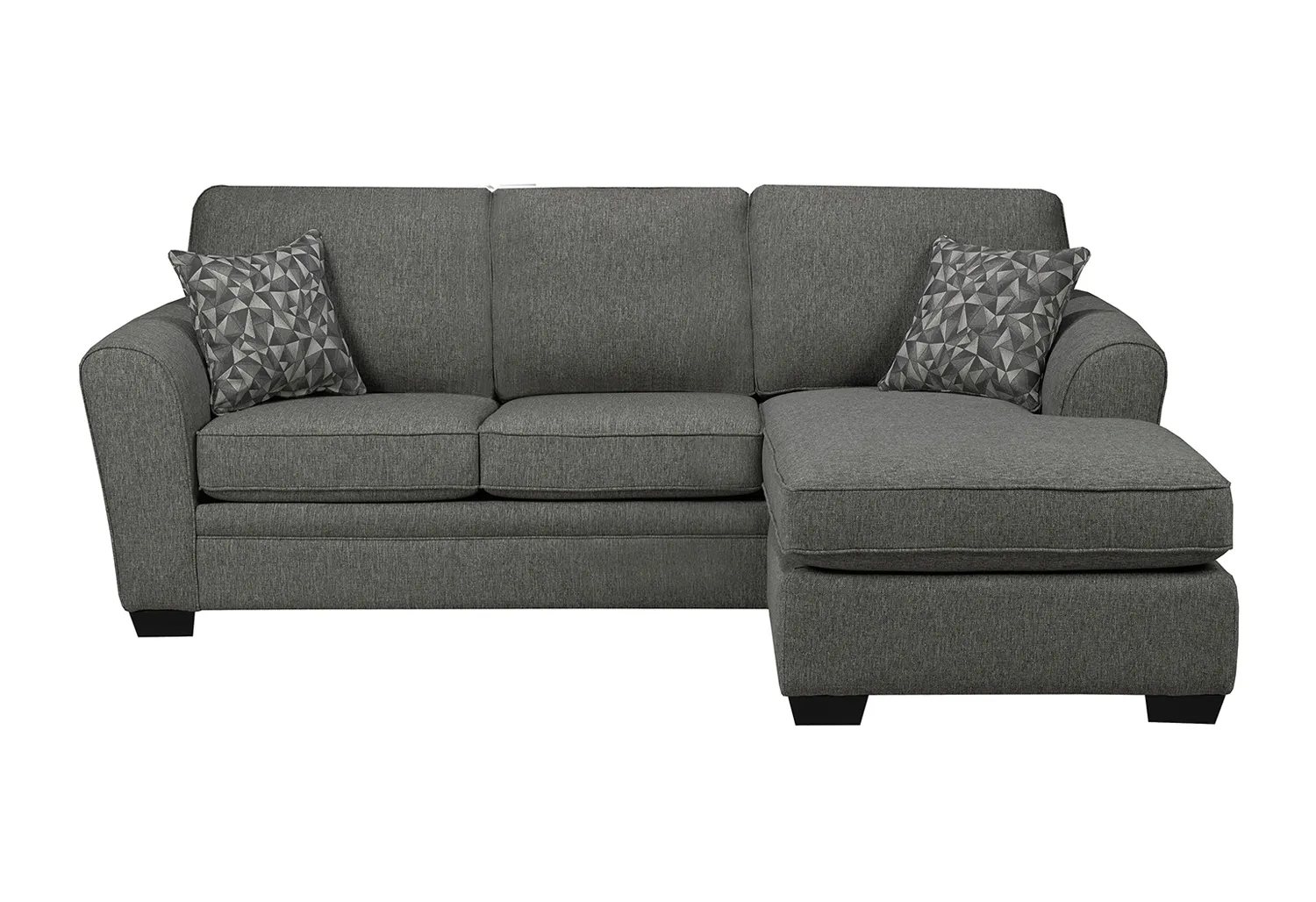 Calcato LHF/RHF Configurable Sectional - Dark Grey