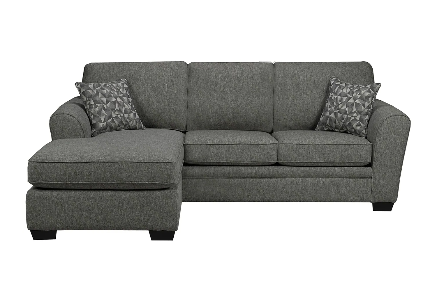 Calcato LHF/RHF Configurable Sectional - Dark Grey