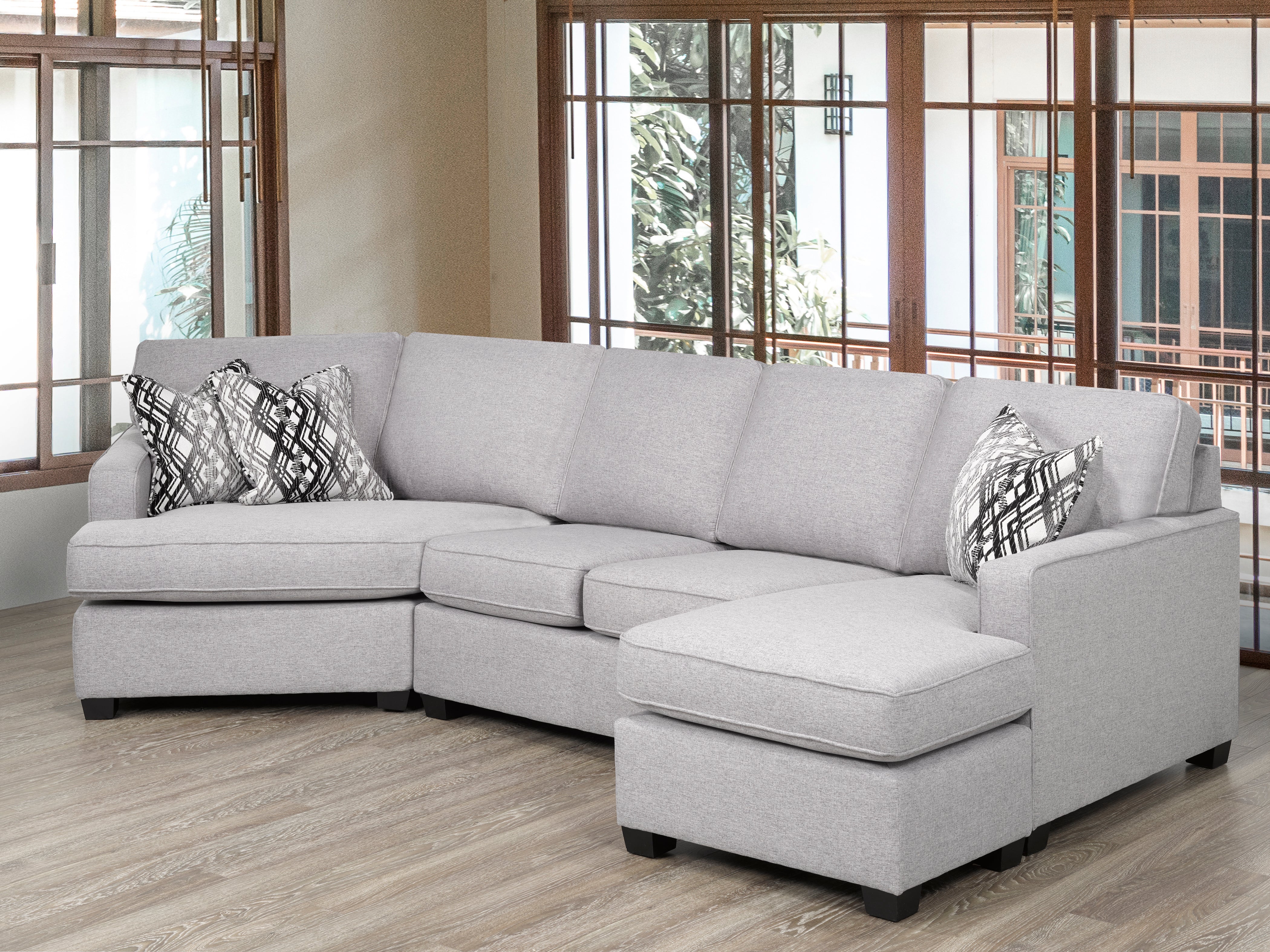Wembley II Sectional - Grey