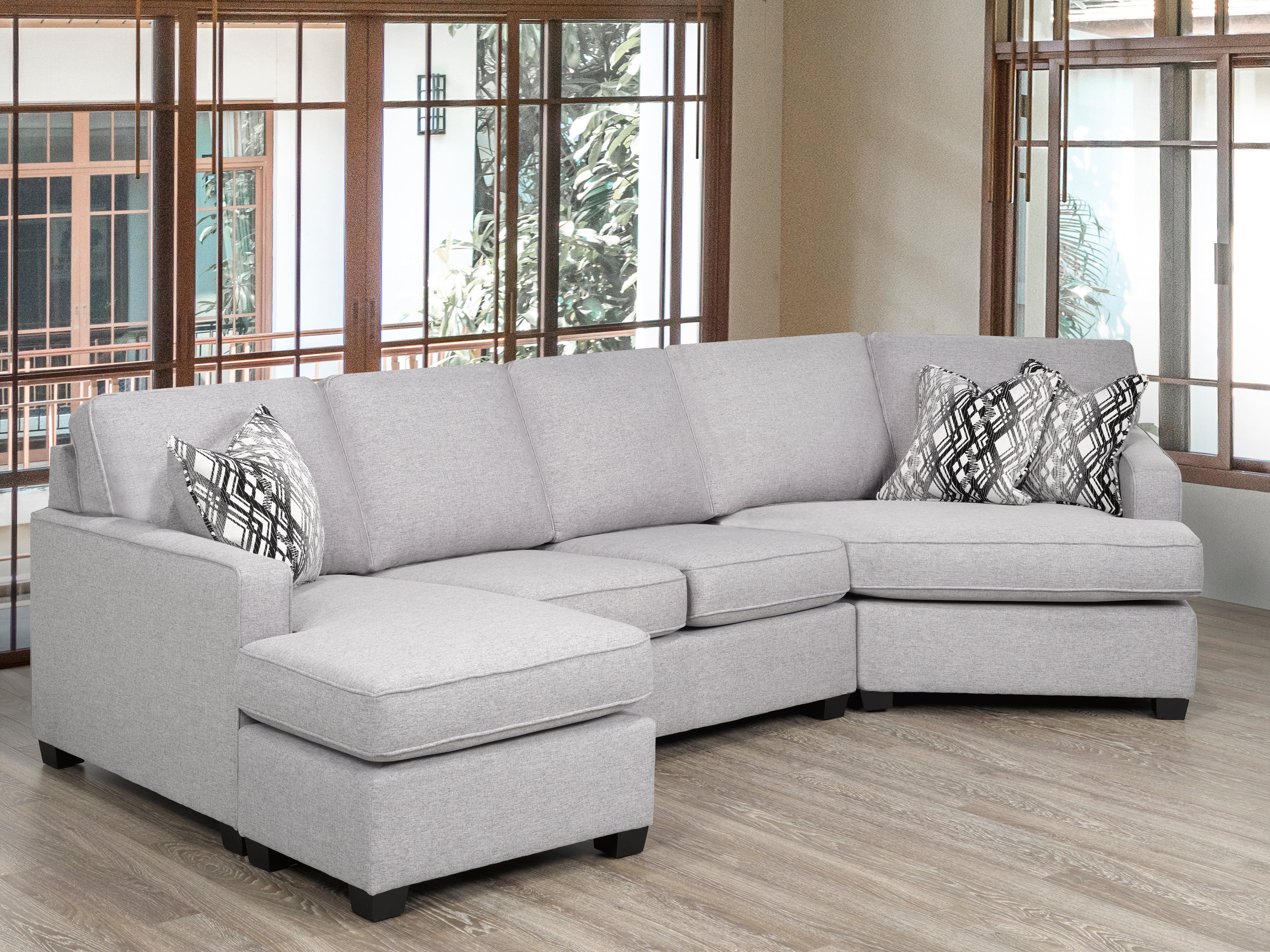 Wembley II Sectional - Grey
