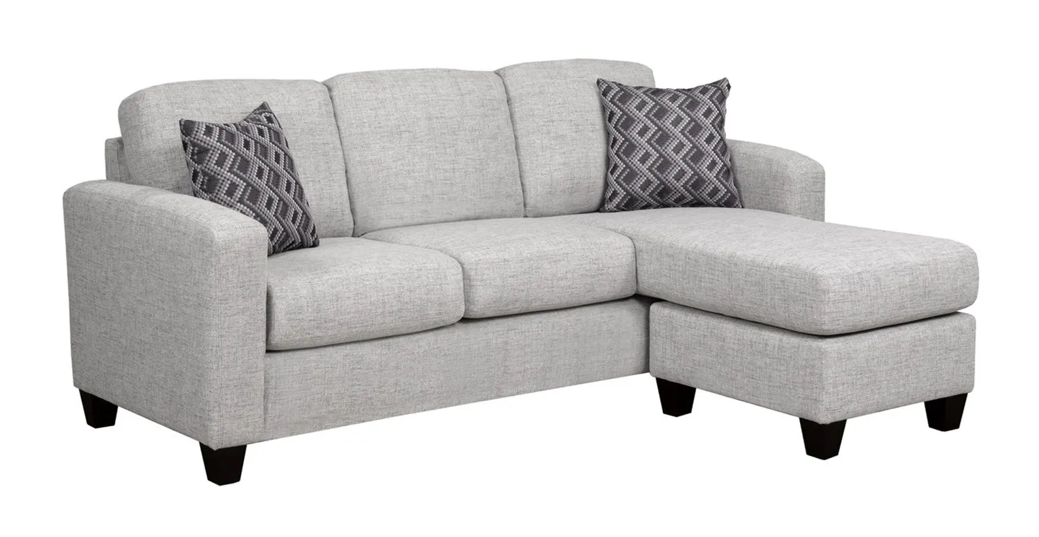 Clarkson LHF/RHF Configurable Sectional - Light Grey