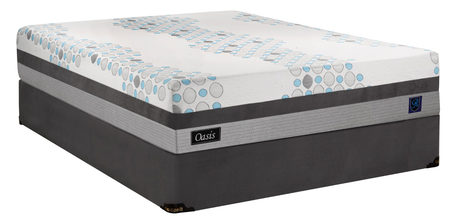 Oasis 12" Gel Memory Foam Mattress