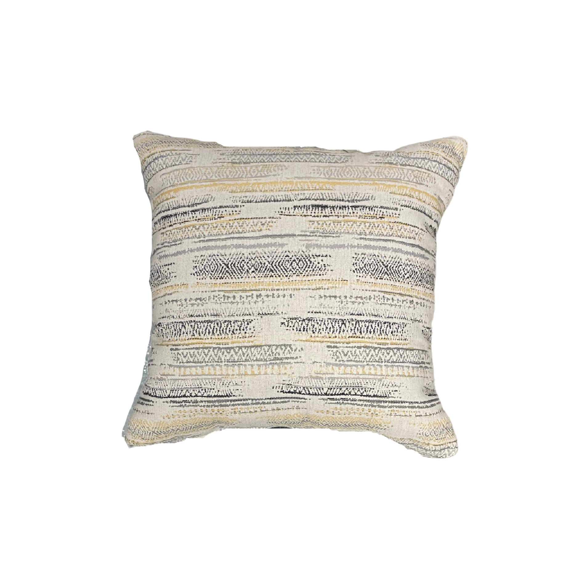 Neutral Pattern 18” x 18” Toss Pillows (Set of 2)