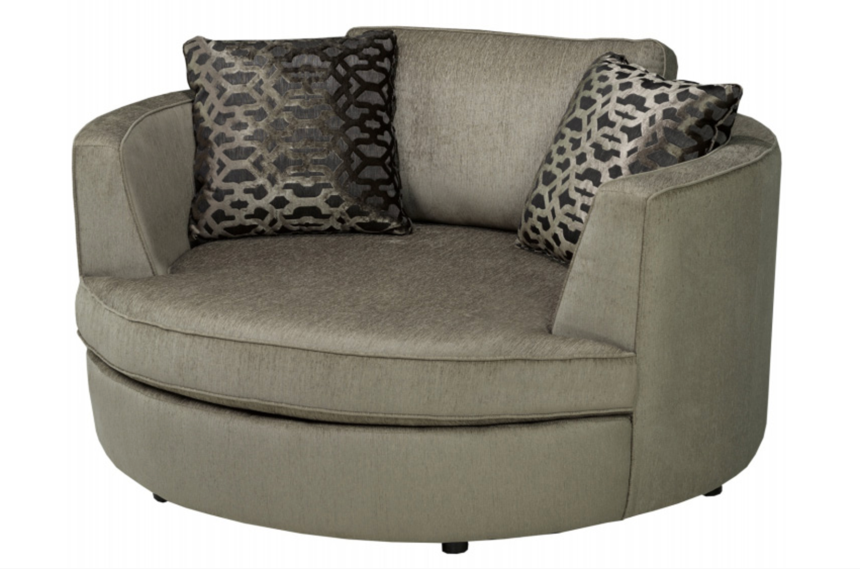 Roxton Accent Chair - Taupe Velvet - Canadian Furniture