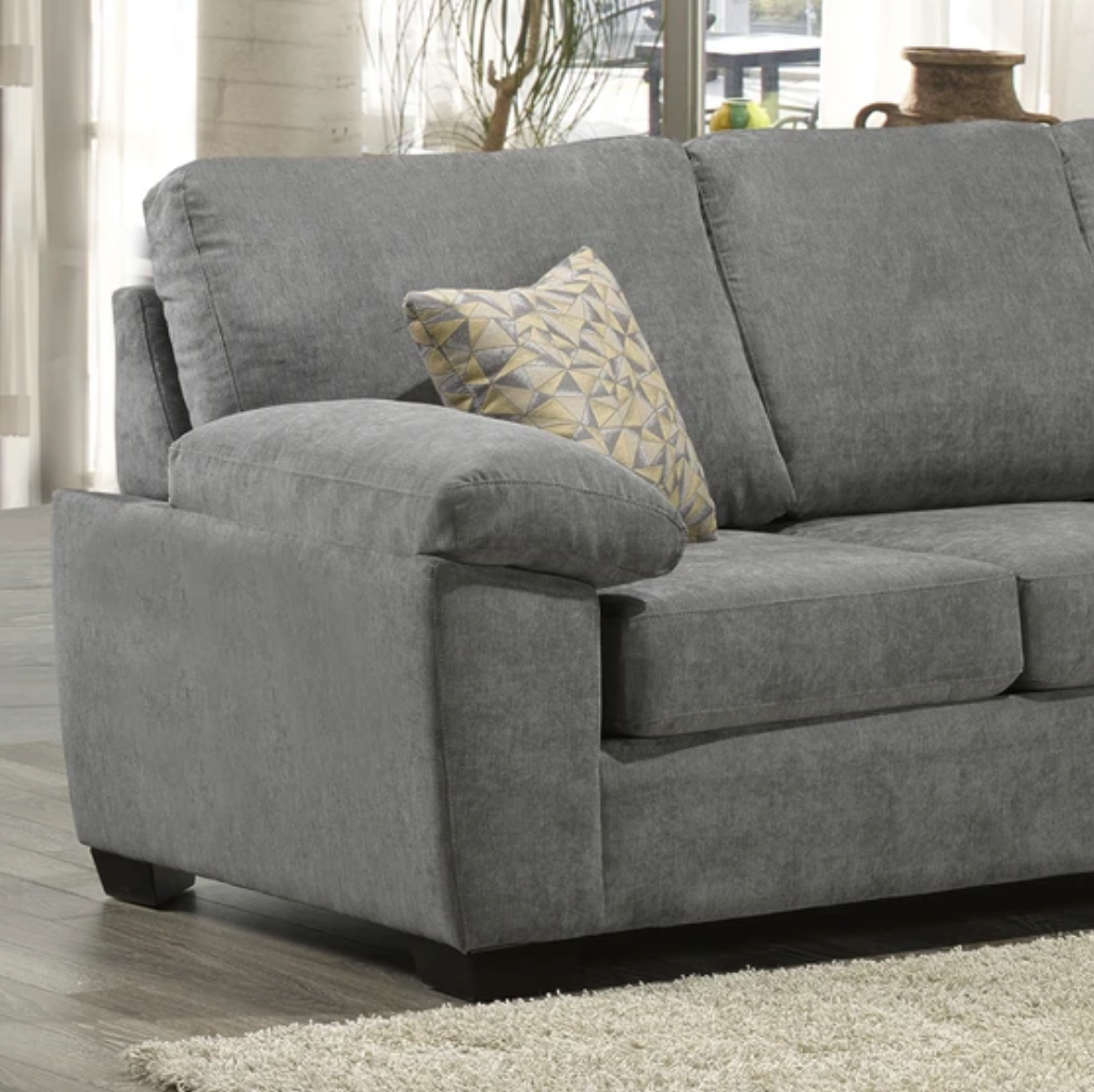 Heather Sectional - Grey - Canadian Furniture