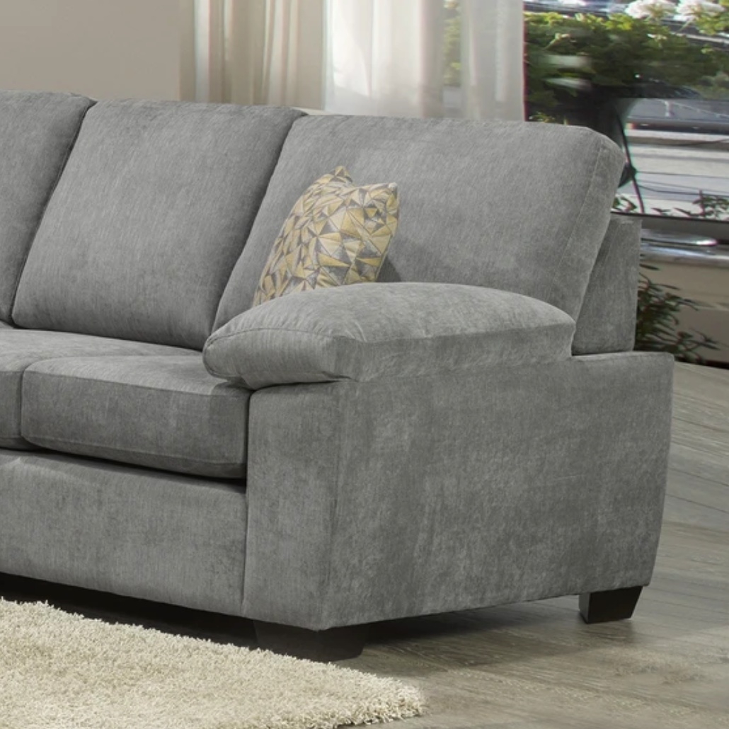 Heather Sectional - Grey - Canadian Furniture