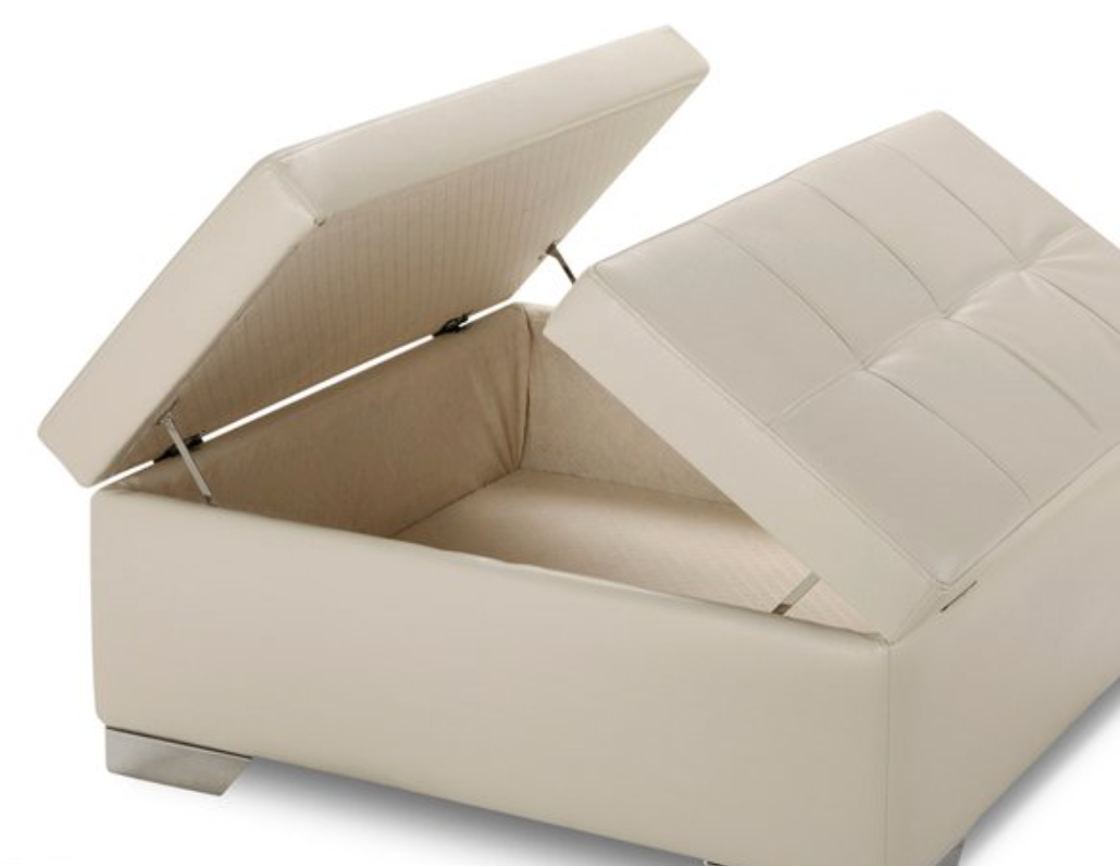 Melinda Storage Ottoman - Canadian Furniture