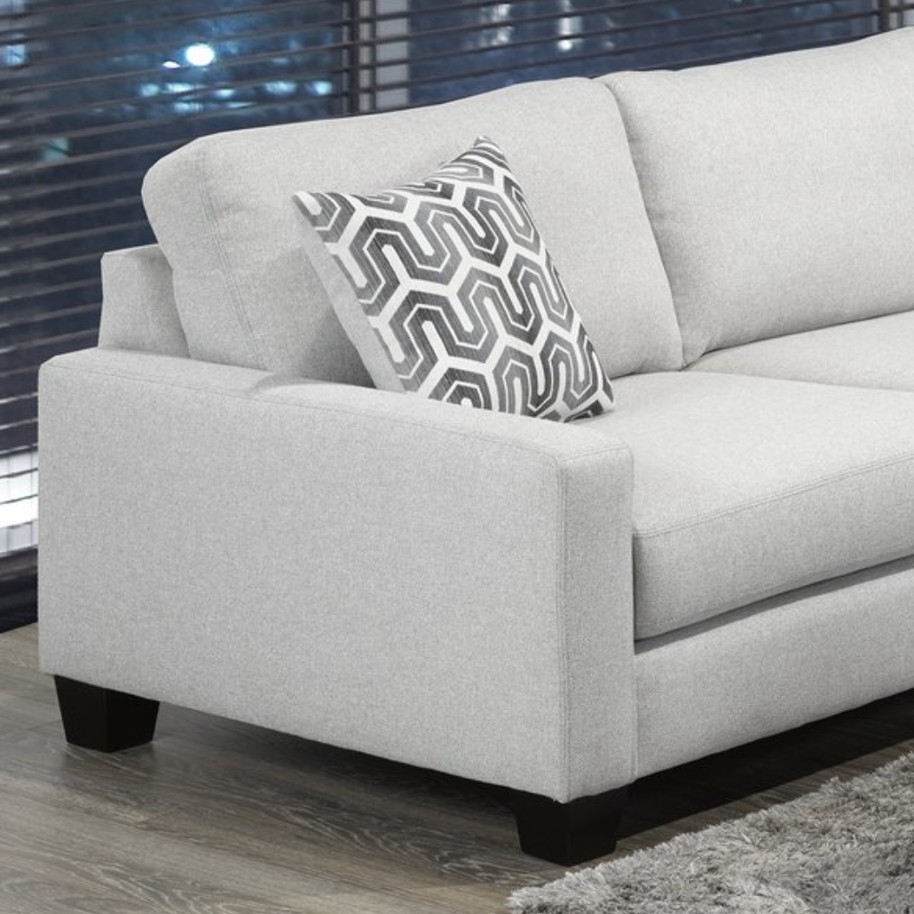 Jackson Sectional - Light Grey - Canadian Furniture