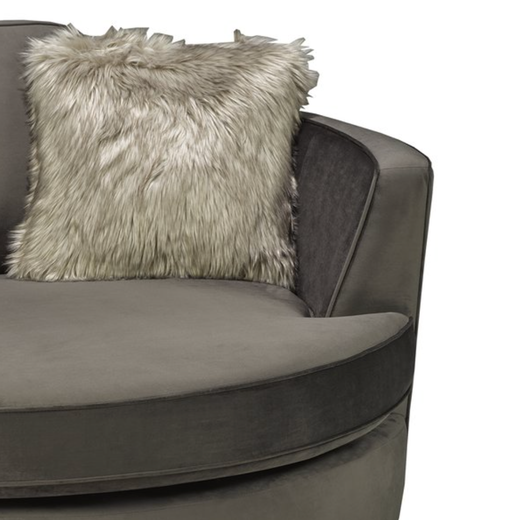 Belcarra Accent Chair - Grey - Canadian Furniture