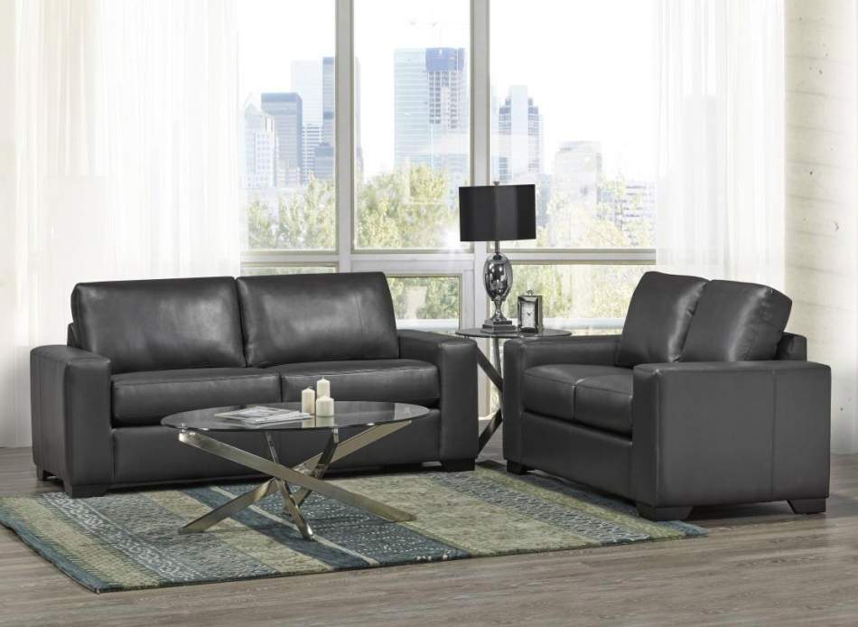 Clinton Sofa Series - Leatherette - Canadian Furniture