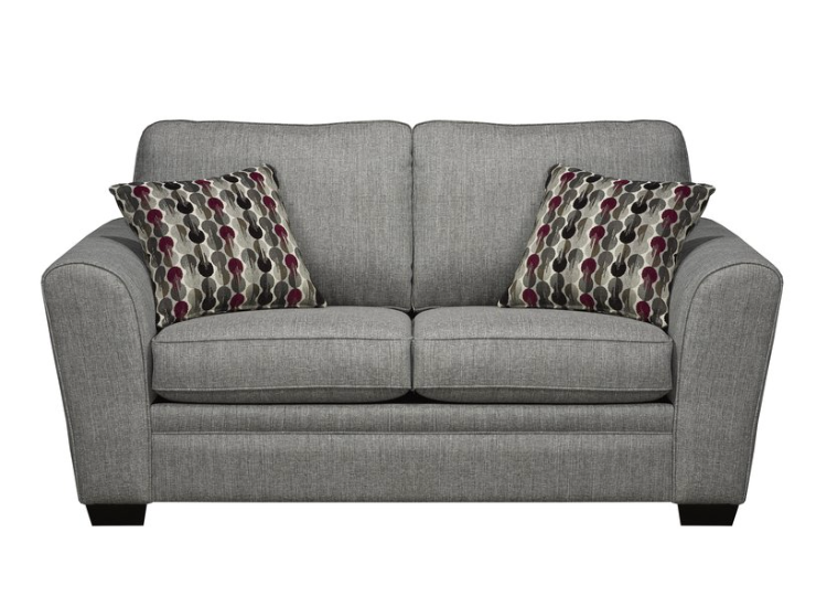 Calcato Love Seat - Grey