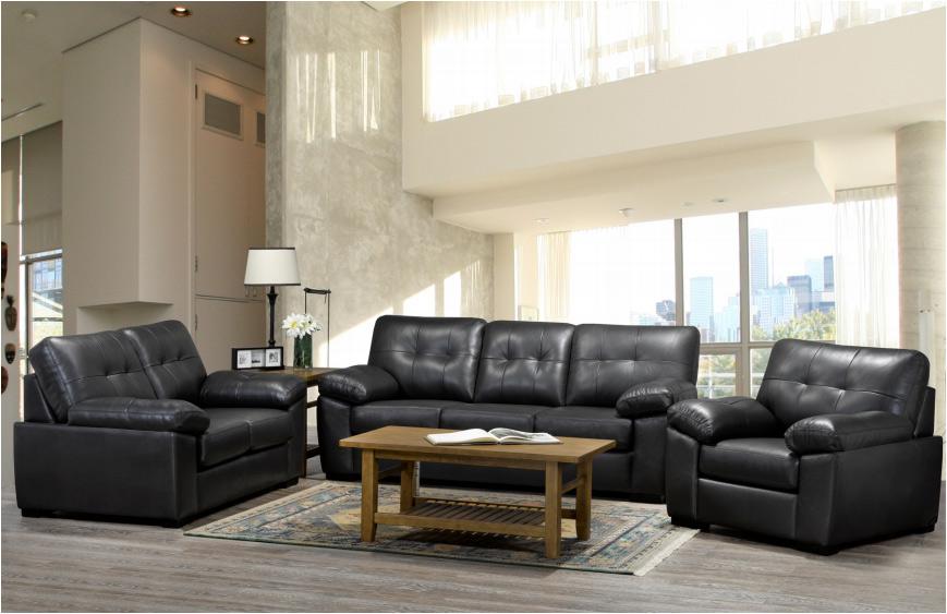 Otis Sofa Series - Black - Canadian Furniture