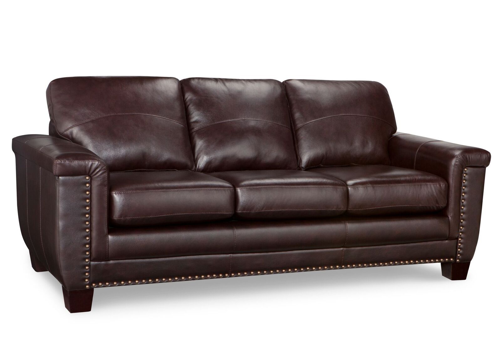 Sydney Sofa Series - Cranberry - Canadian Furniture