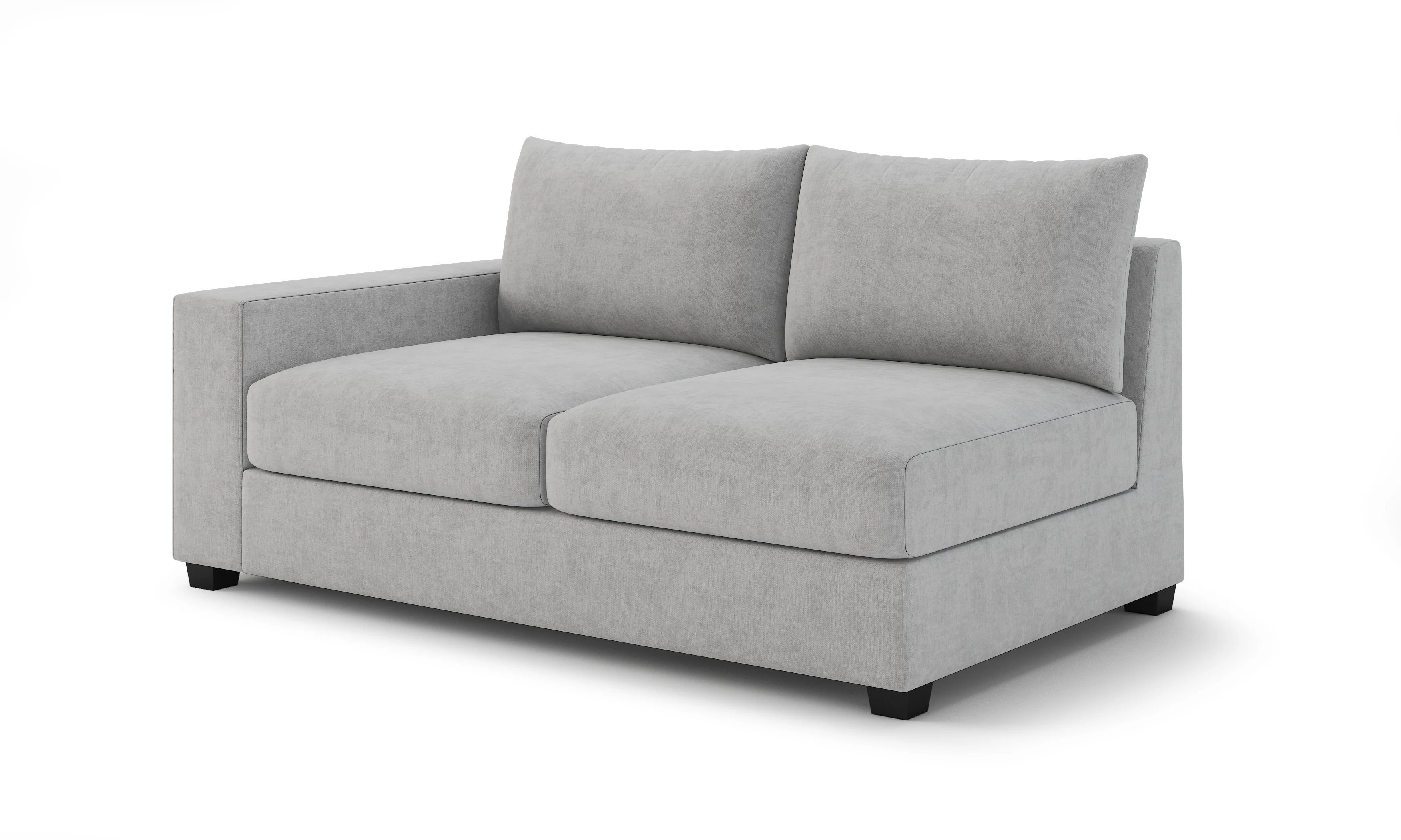 Stanton One-Arm Loveseat (Custom) 🇨🇦 36" Compact Depth LHF Arm #MWS Options 7