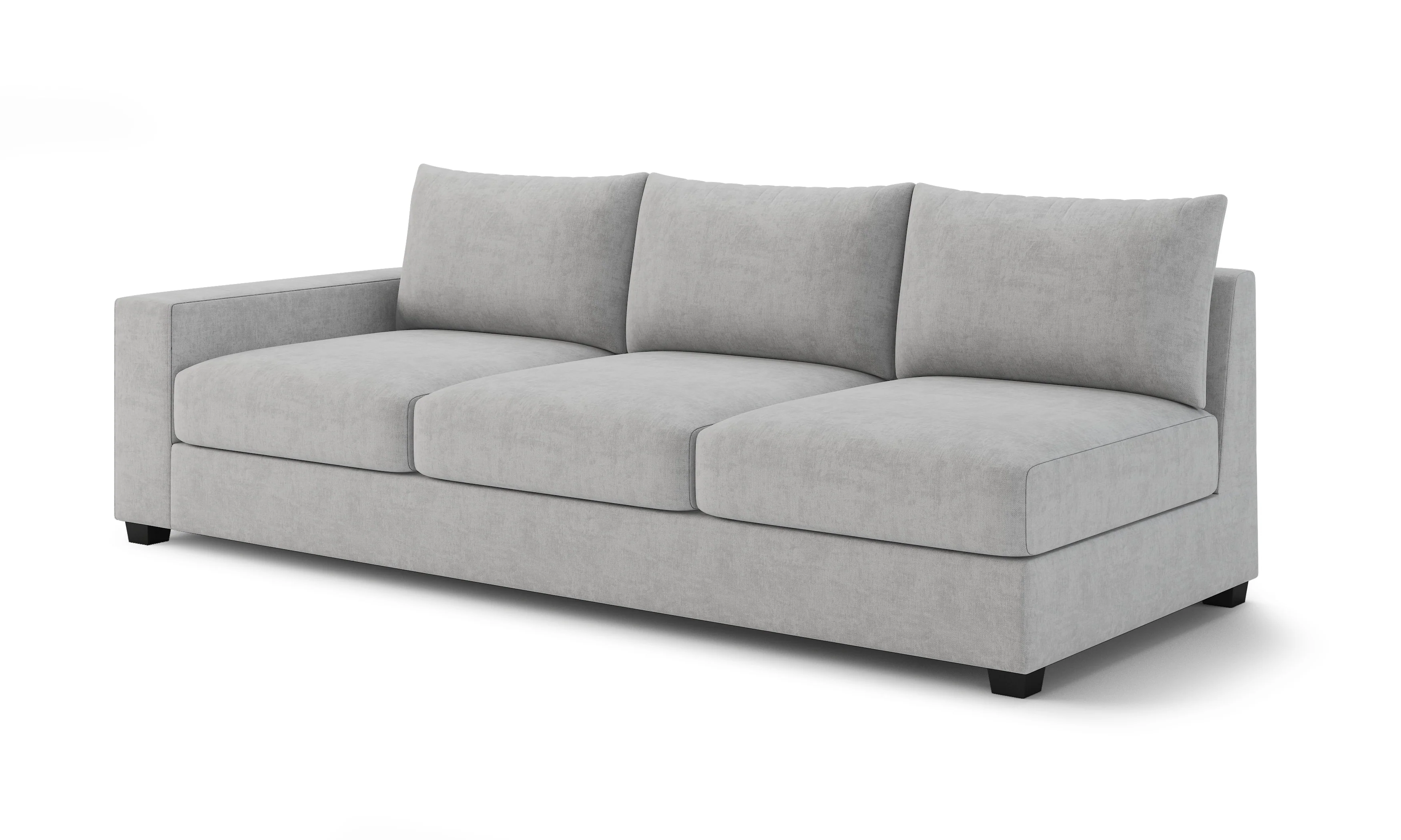 Stanton One-Arm Sofa (Custom) 🇨🇦 40" Comfy Depth LHF Arm #MWS Options 10