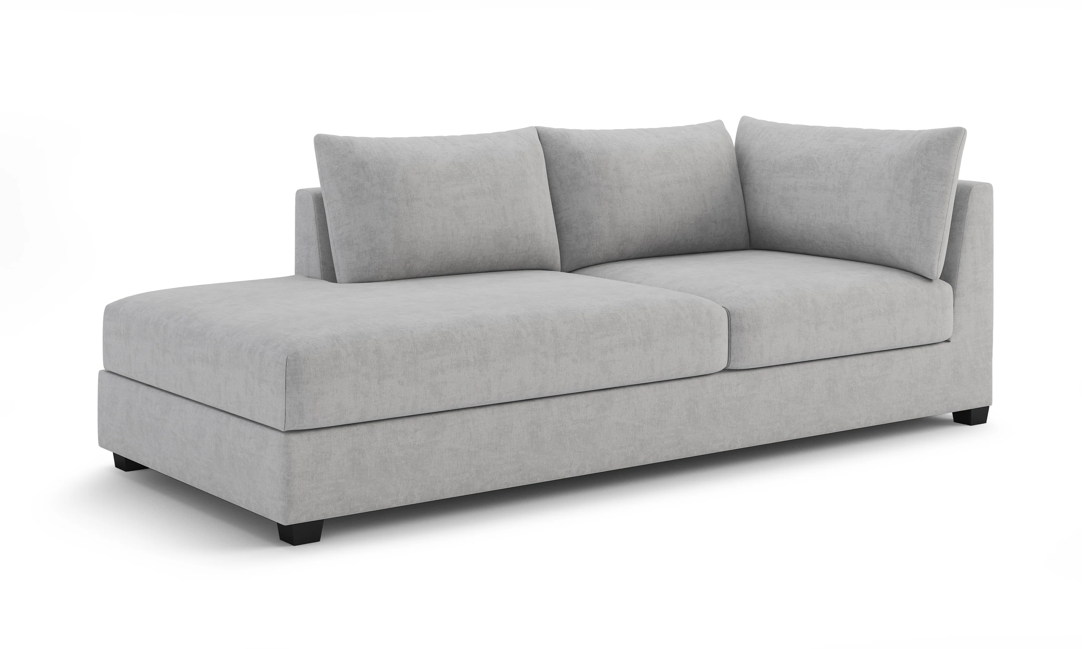 Stanton Corner Chaise (Custom) 🇨🇦 46" Luxe Depth LHF Corner Chaise #MWS Options 3