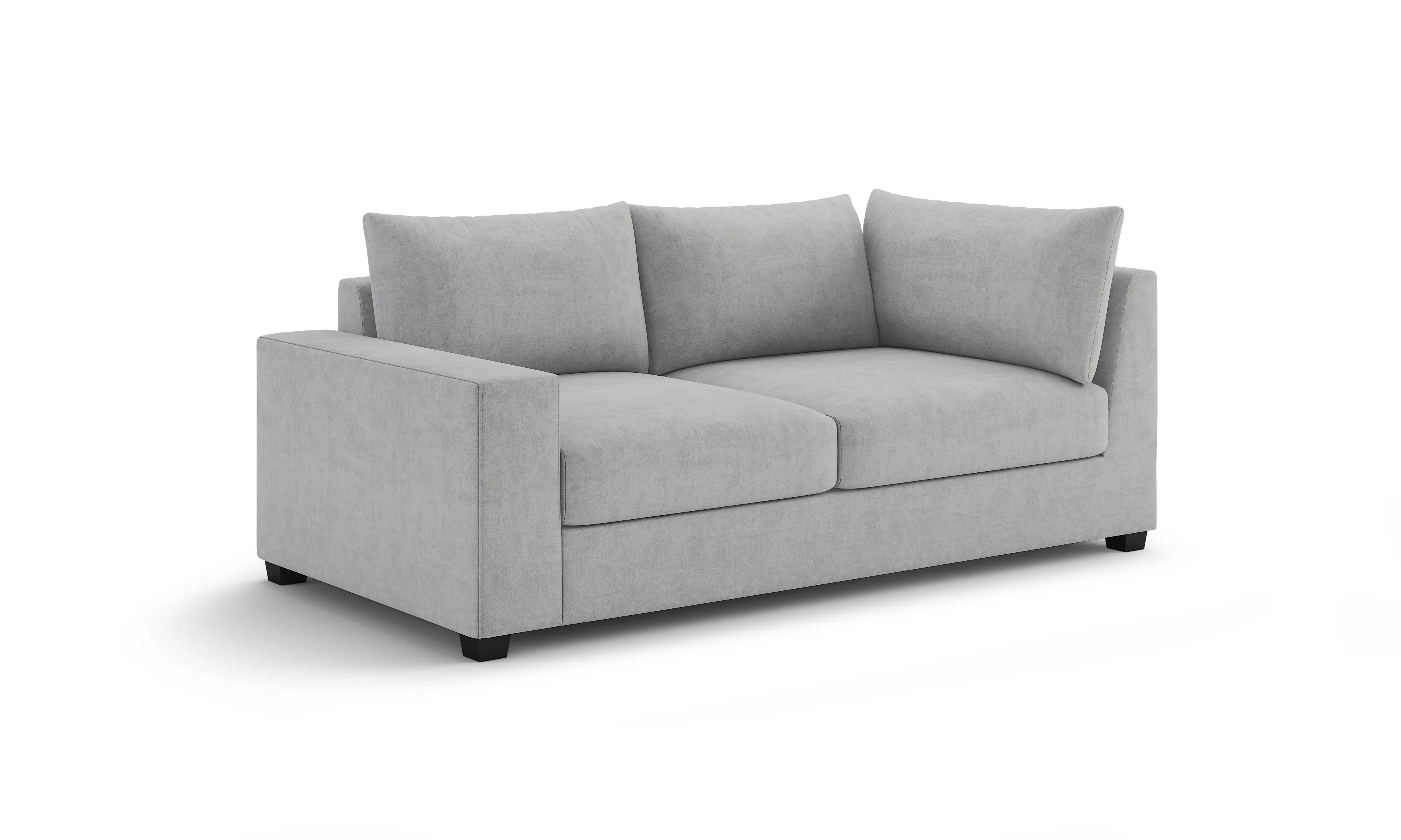 Stanton Corner Loveseat (Custom) 40" Comfy Depth LHF Corner Loveseat #MWS Options 4