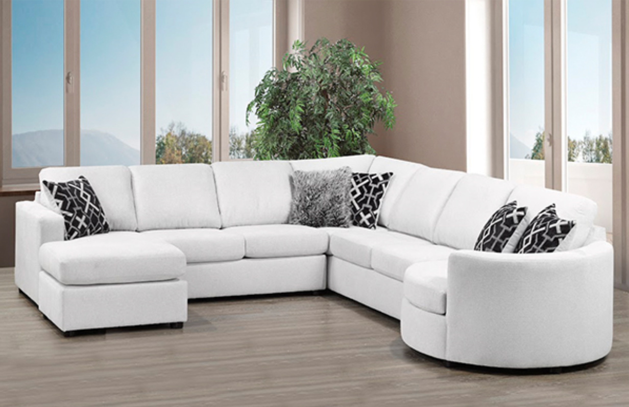 Penny Sectional - Off White