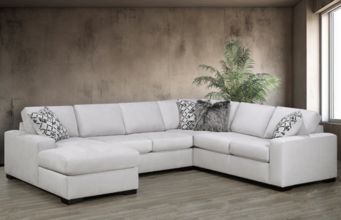 Orleans Sectional - Light Grey