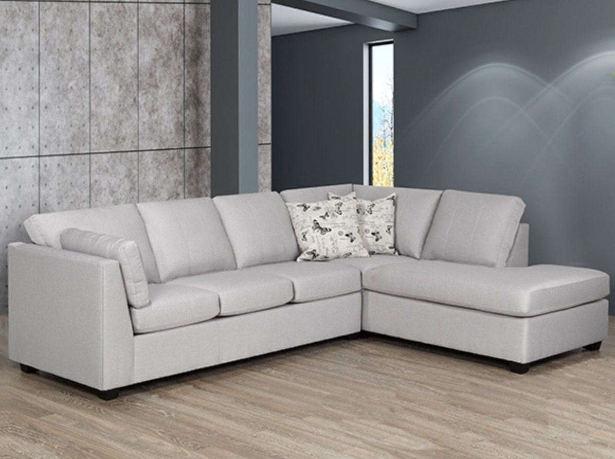 Landrienne Sectional - Grey