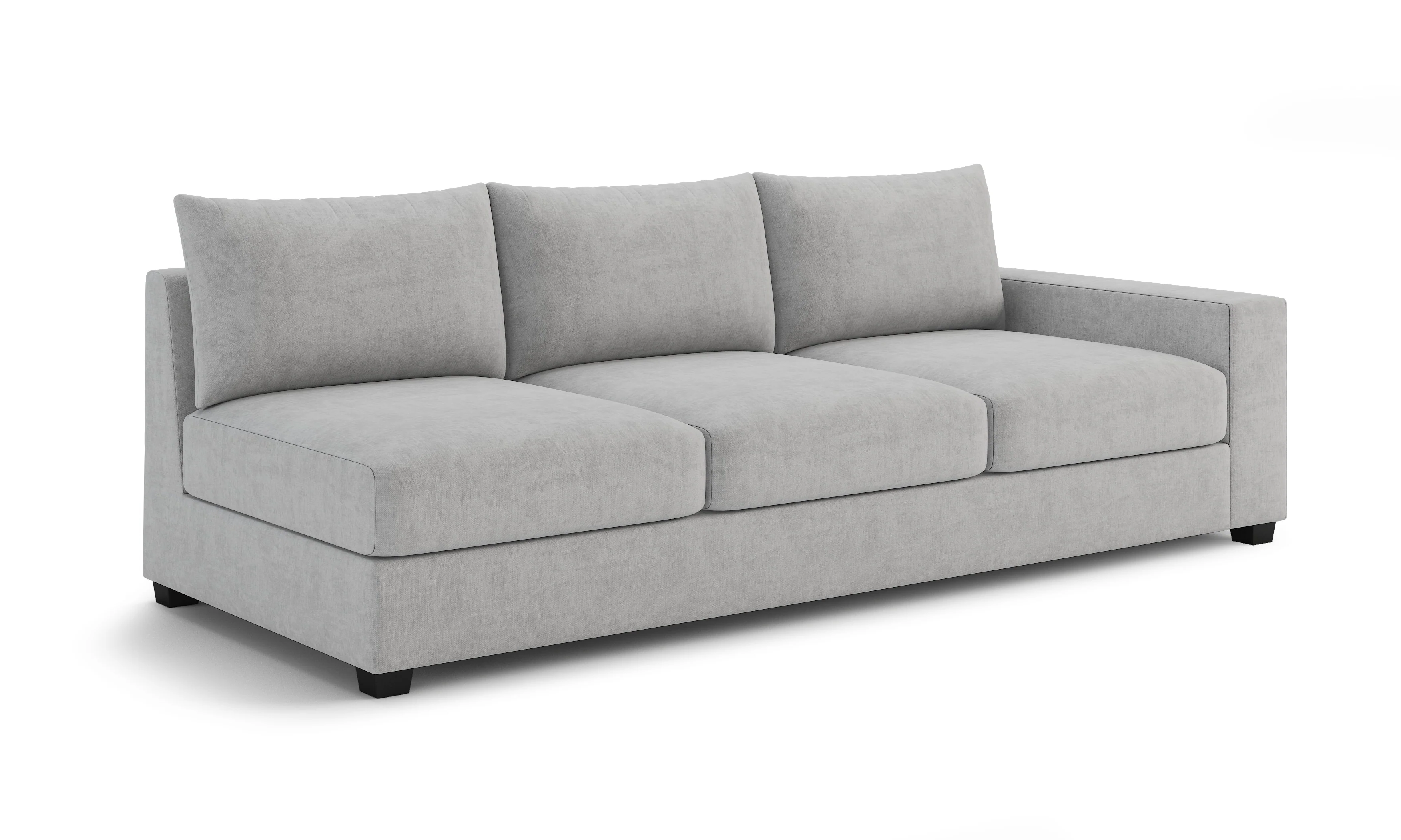 Stanton One-Arm Sofa (Custom) 🇨🇦 40" Comfy Depth RHF Arm #MWS Options 9