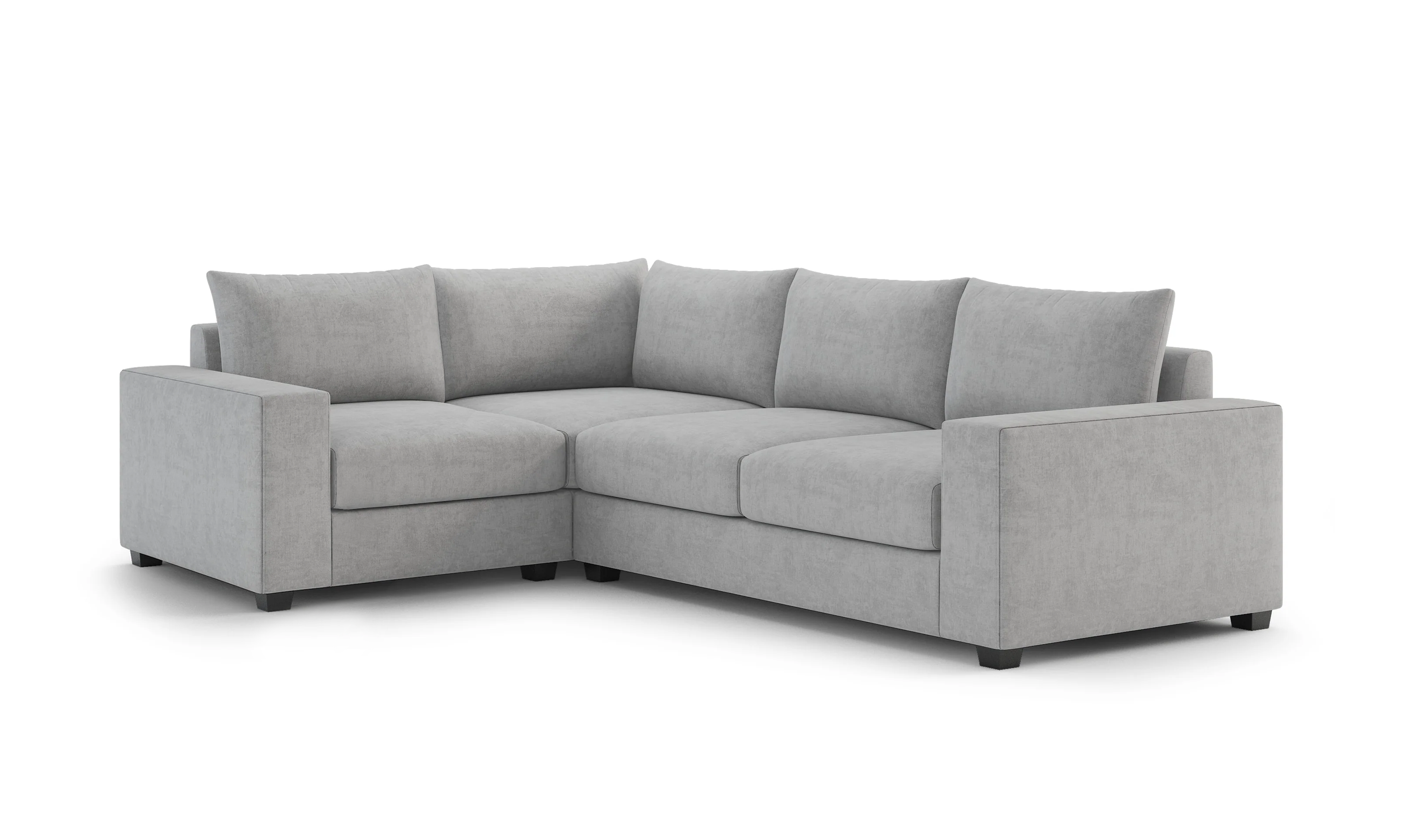 Stanton 2 x 1 Sectional (Custom) 🇨🇦 36" Compact Depth LHF Corner Loveseat & RHF Loveseat #MWS Options 12