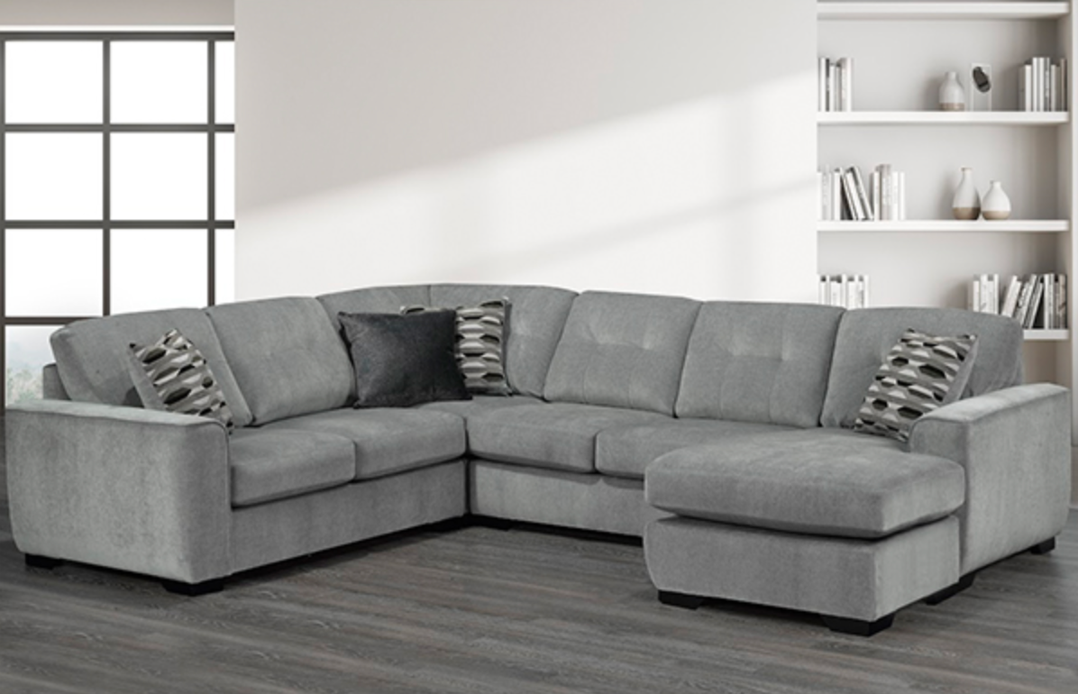 Exeter Sectional - Grey