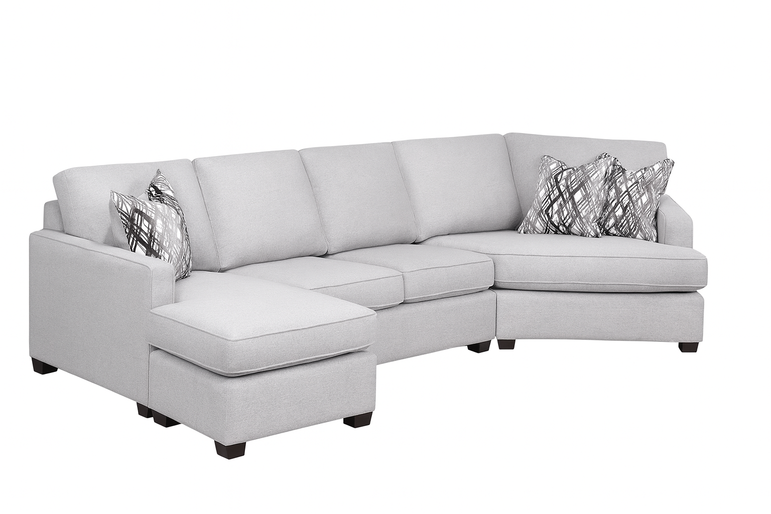 Wembley II Sectional - Grey