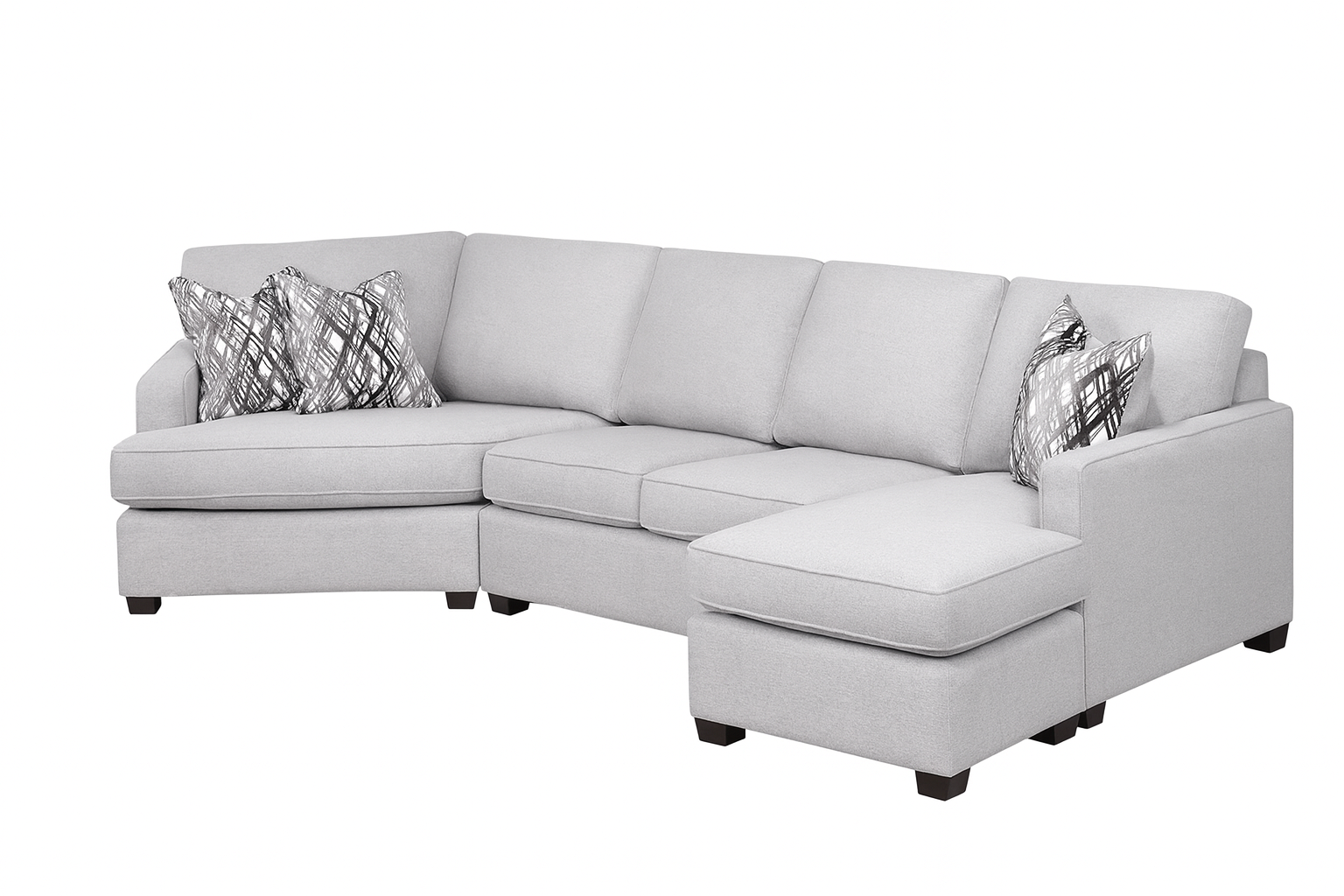 Wembley II Sectional - Grey