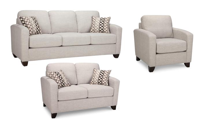Encore Sofa Series - Light Grey - Canadian Furniture