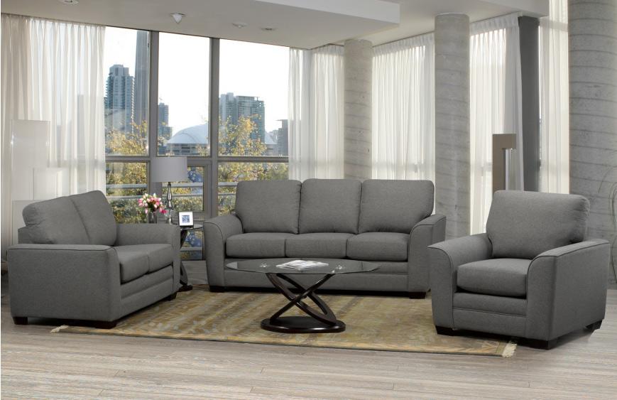 Pearson Sofa Series - Grey - Canadian Furniture