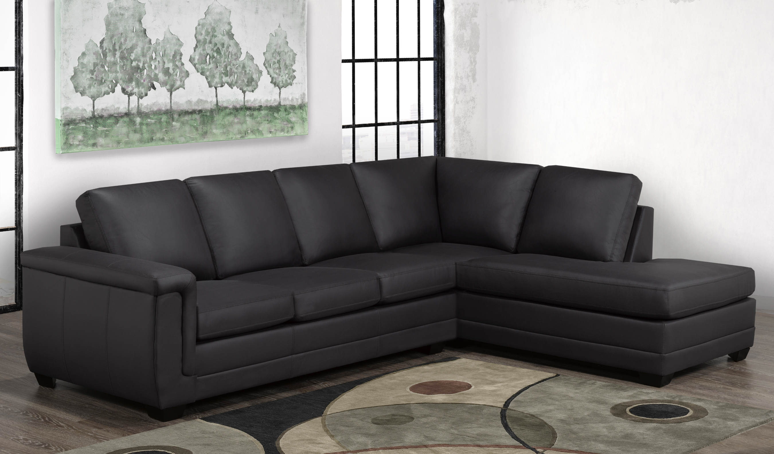 Acton Sectional - Raven