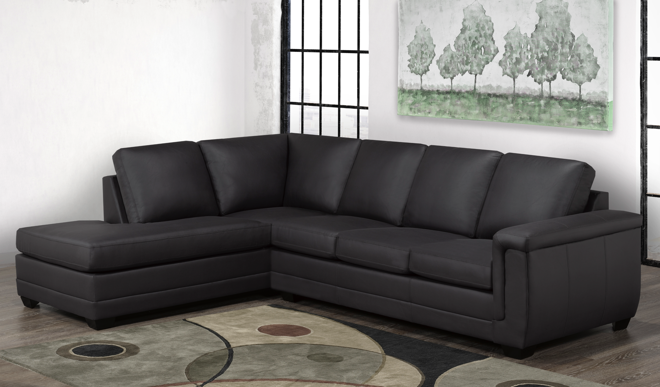 Acton Sectional - Raven