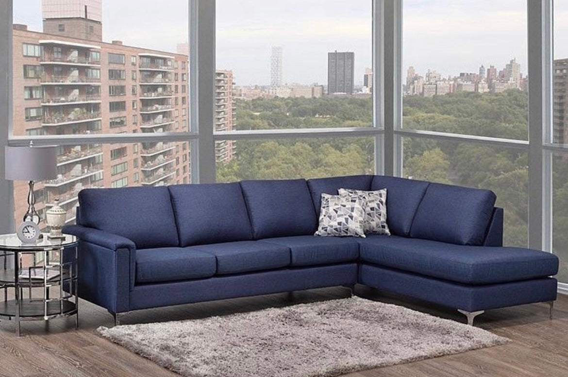 Lincoln Sectional - Blue